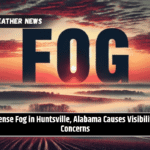 Dense Fog in Huntsville, Alabama Causes Visibility Concerns