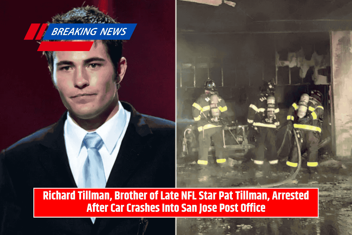 Richard Tillman, Brother of Late NFL Star Pat Tillman, Arrested After Car Crashes Into San Jose Post Office