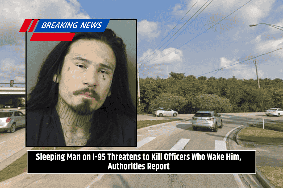 Sleeping Man on I-95 Threatens to Kill Officers Who Wake Him, Authorities Report