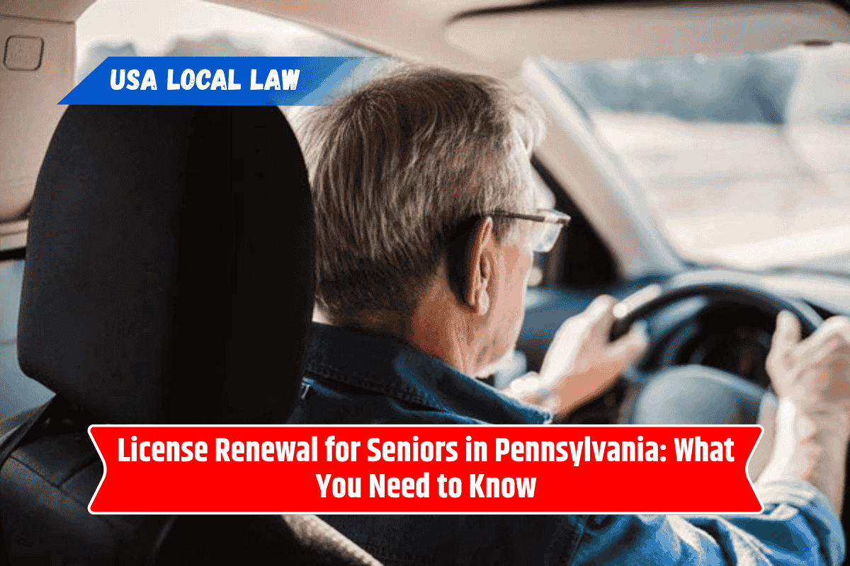 License Renewal for Seniors in Pennsylvania: What You Need to Know