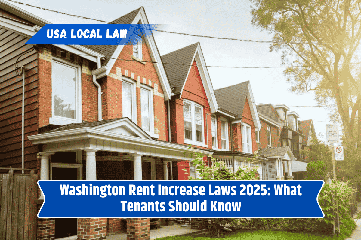 Washington Rent Increase Laws 2025: What Tenants Should Know
