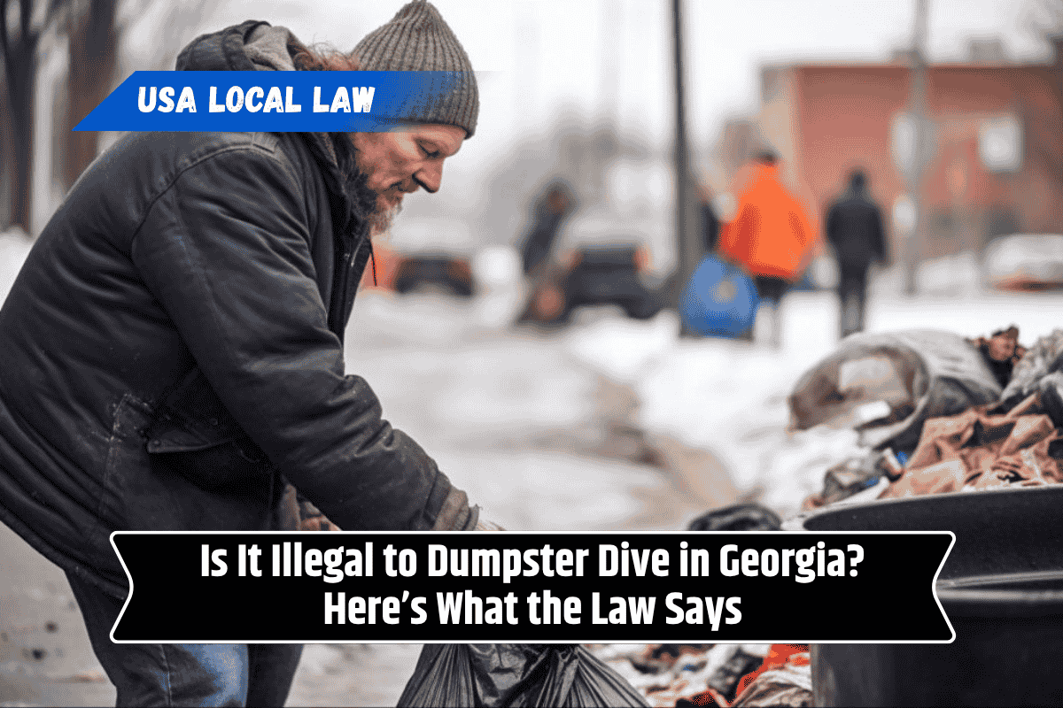 Is It Illegal to Dumpster Dive in Georgia? Here’s What the Law Says