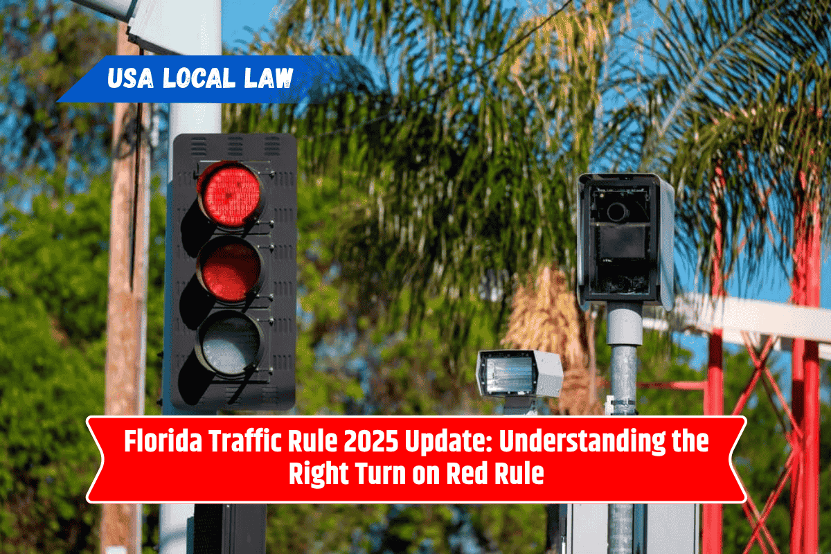 Florida Traffic Rule 2025 Update: Understanding the Right Turn on Red Rule