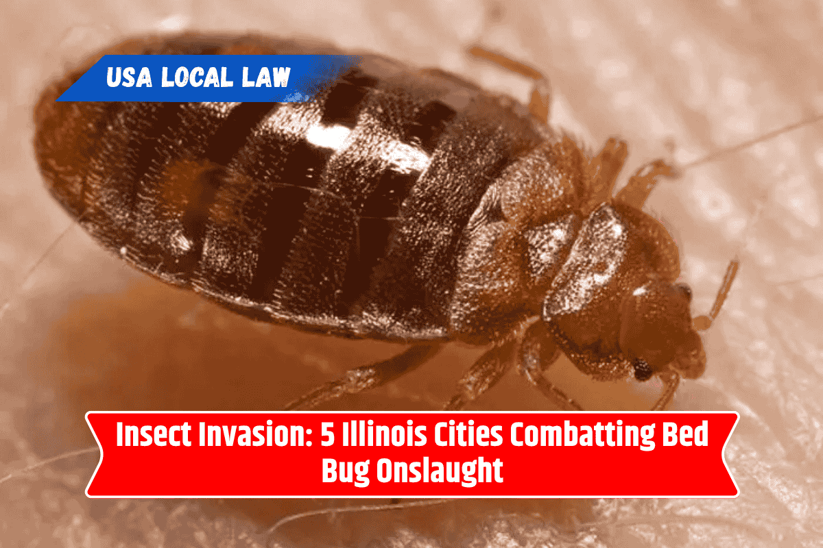 Insect Invasion: 5 Illinois Cities Combatting Bed Bug Onslaught