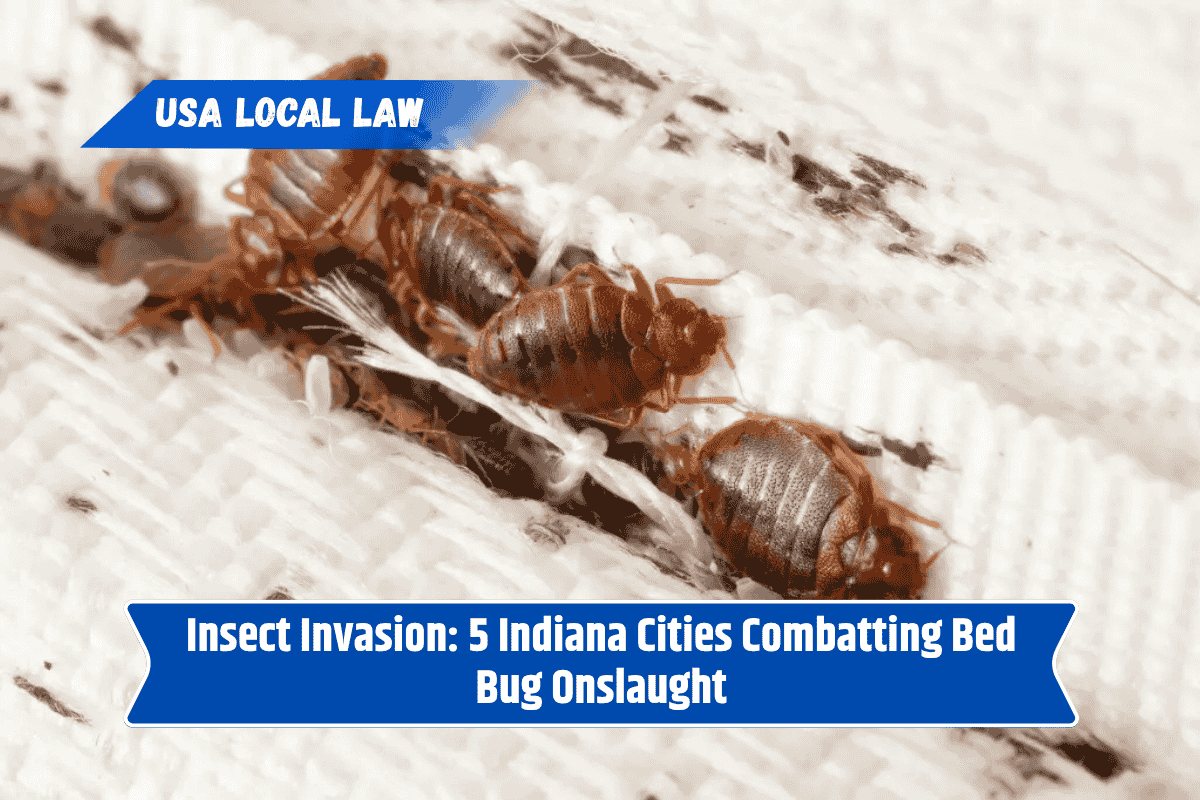 Insect Invasion: 5 Indiana Cities Combatting Bed Bug Onslaught