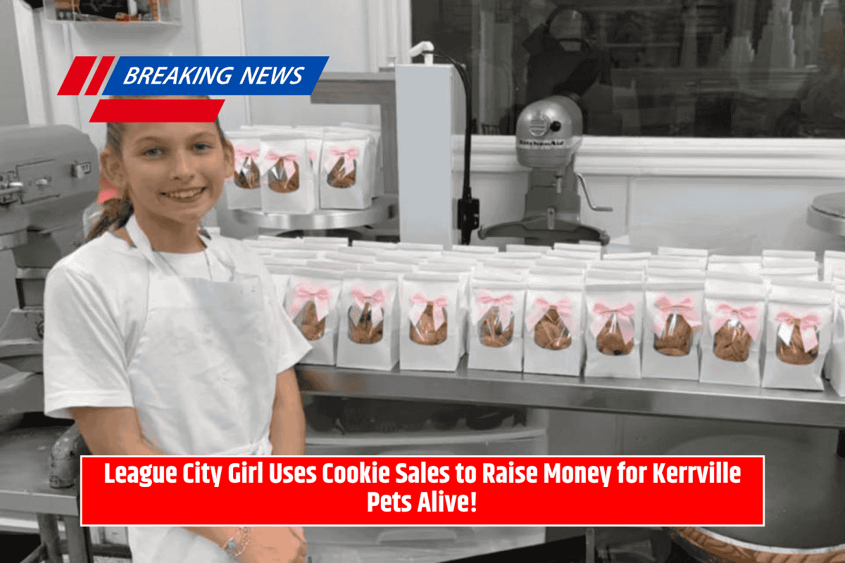 League City Girl Uses Cookie Sales to Raise Money for Kerrville Pets Alive!
