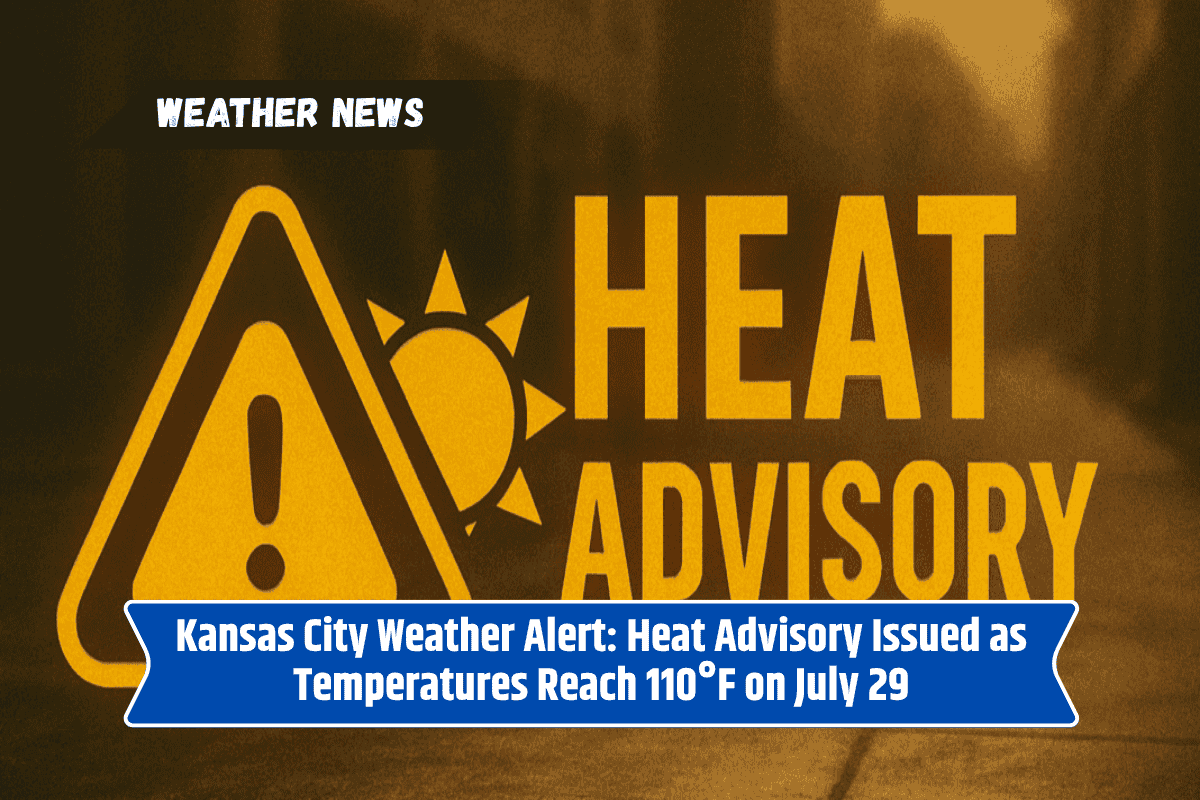 Kansas City Weather Alert: Heat Advisory Issued as Temperatures Reach 110°F on July 29