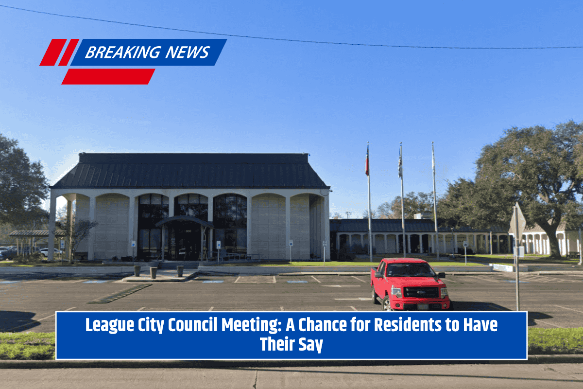 League City Council Meeting: A Chance for Residents to Have Their Say