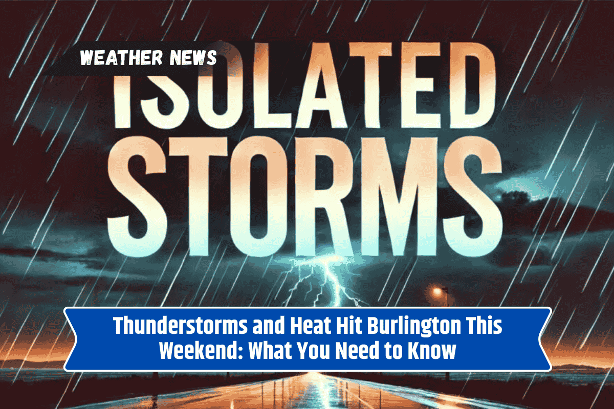 Thunderstorms and Heat Hit Burlington This Weekend: What You Need to Know