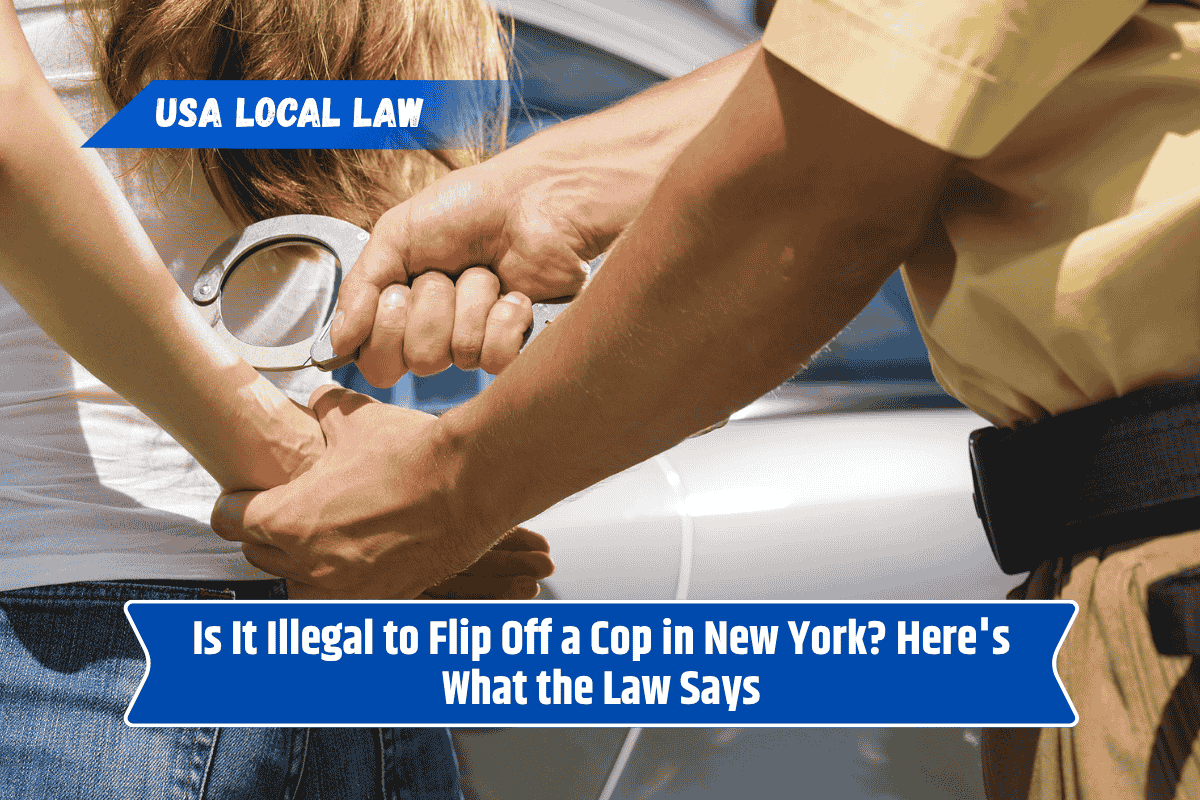 Is It Illegal to Flip Off a Cop in New York? Here's What the Law Says