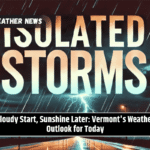 Cloudy Start, Sunshine Later: Vermont's Weather Outlook for Today