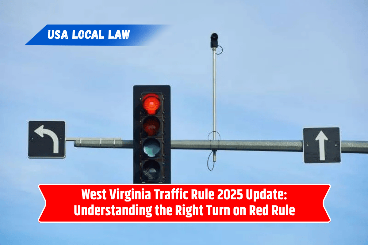 West Virginia Traffic Rule 2025 Update: Understanding the Right Turn on Red Rule