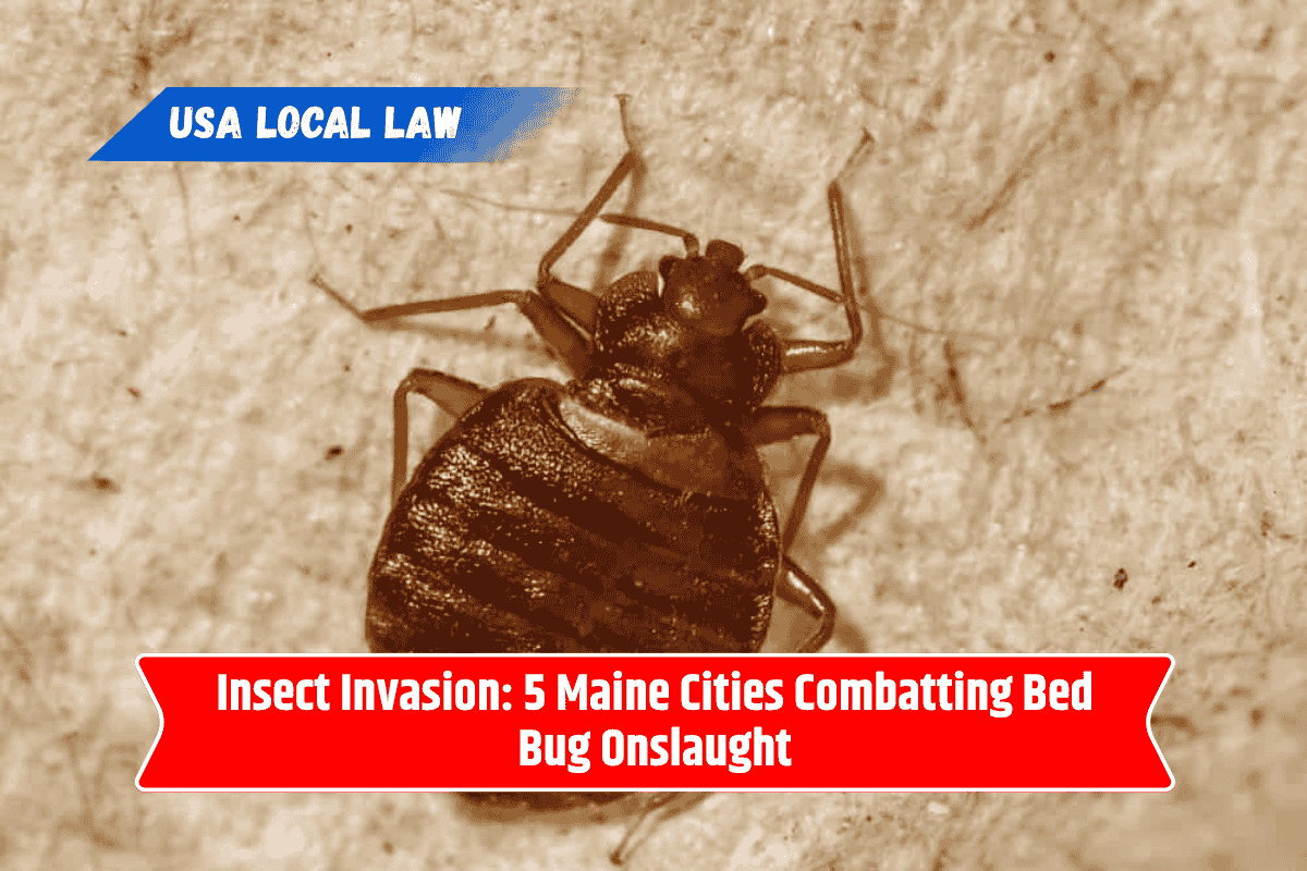 Insect Invasion: 5 Maine Cities Combatting Bed Bug Onslaught