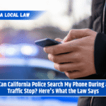 Can California Police Search My Phone During a Traffic Stop? Here's What the Law Says