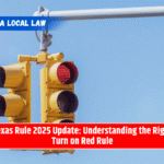 Texas Rule 2025 Update: Understanding the Right Turn on Red Rule