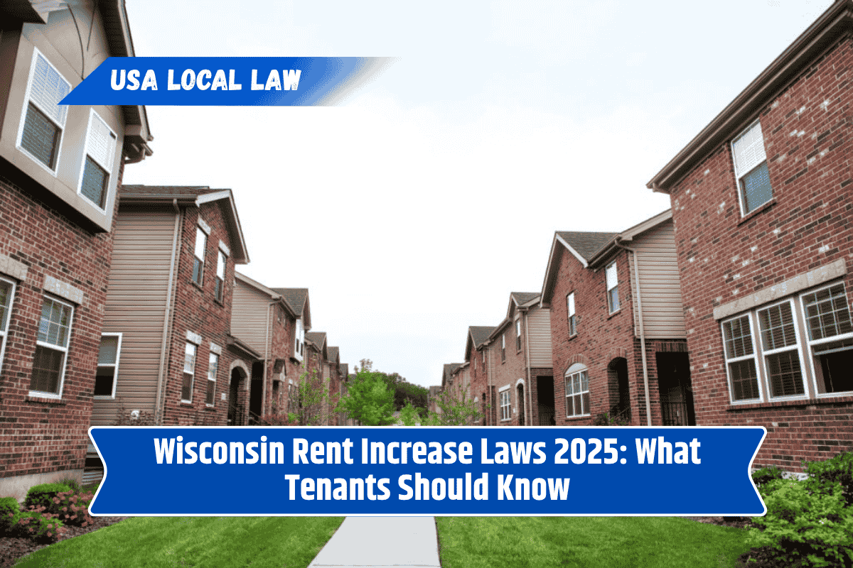 Wisconsin Rent Increase Laws 2025: What Tenants Should Know