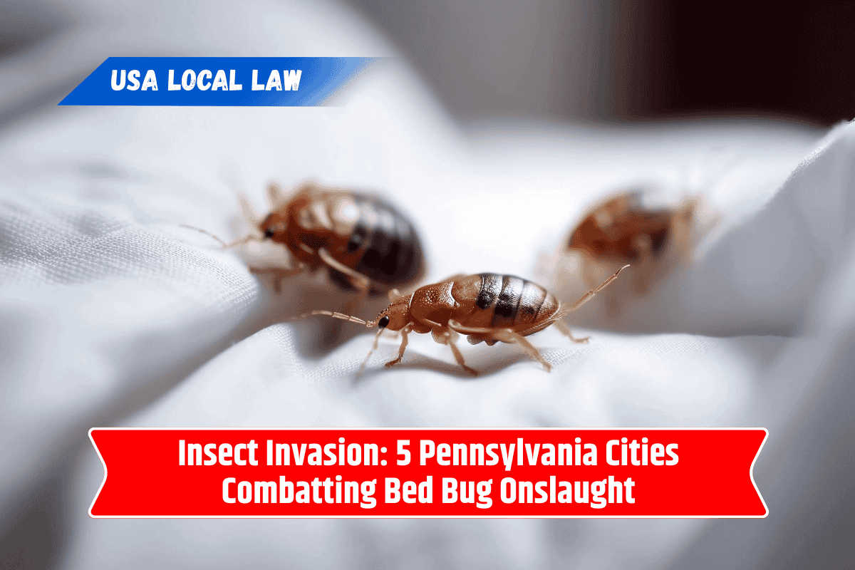 Insect Invasion: 5 Pennsylvania Cities Combatting Bed Bug Onslaught