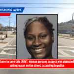 You have to save this child': Woman pursues suspect who abducted boy selling water on the street, according to police
