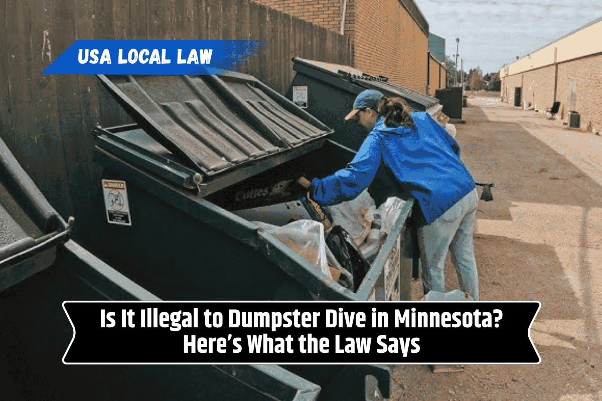 Is It Illegal to Dumpster Dive in Minnesota? Here’s What the Law Says