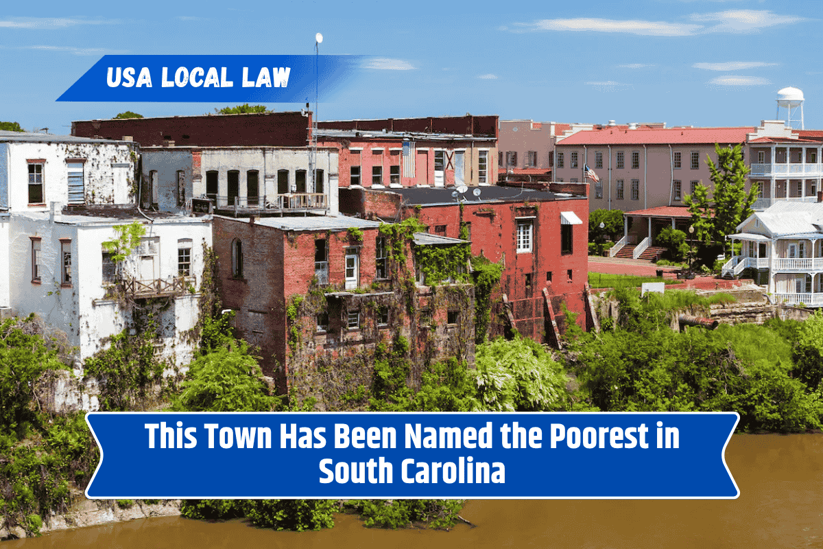 This Town Has Been Named the Poorest in South Carolina