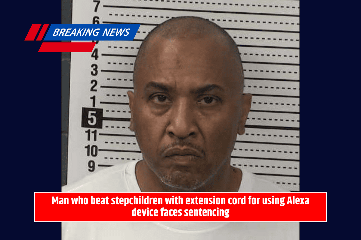Man who beat stepchildren with extension cord for using Alexa device faces sentencing