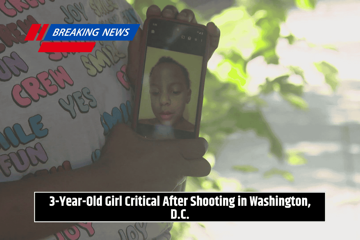 3-Year-Old Girl Critical After Shooting in Washington, D.C.