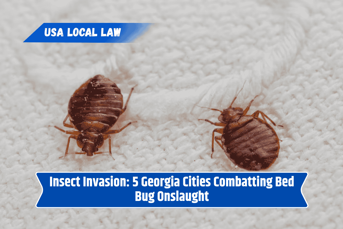 Insect Invasion: 5 Georgia Cities Combatting Bed Bug Onslaught