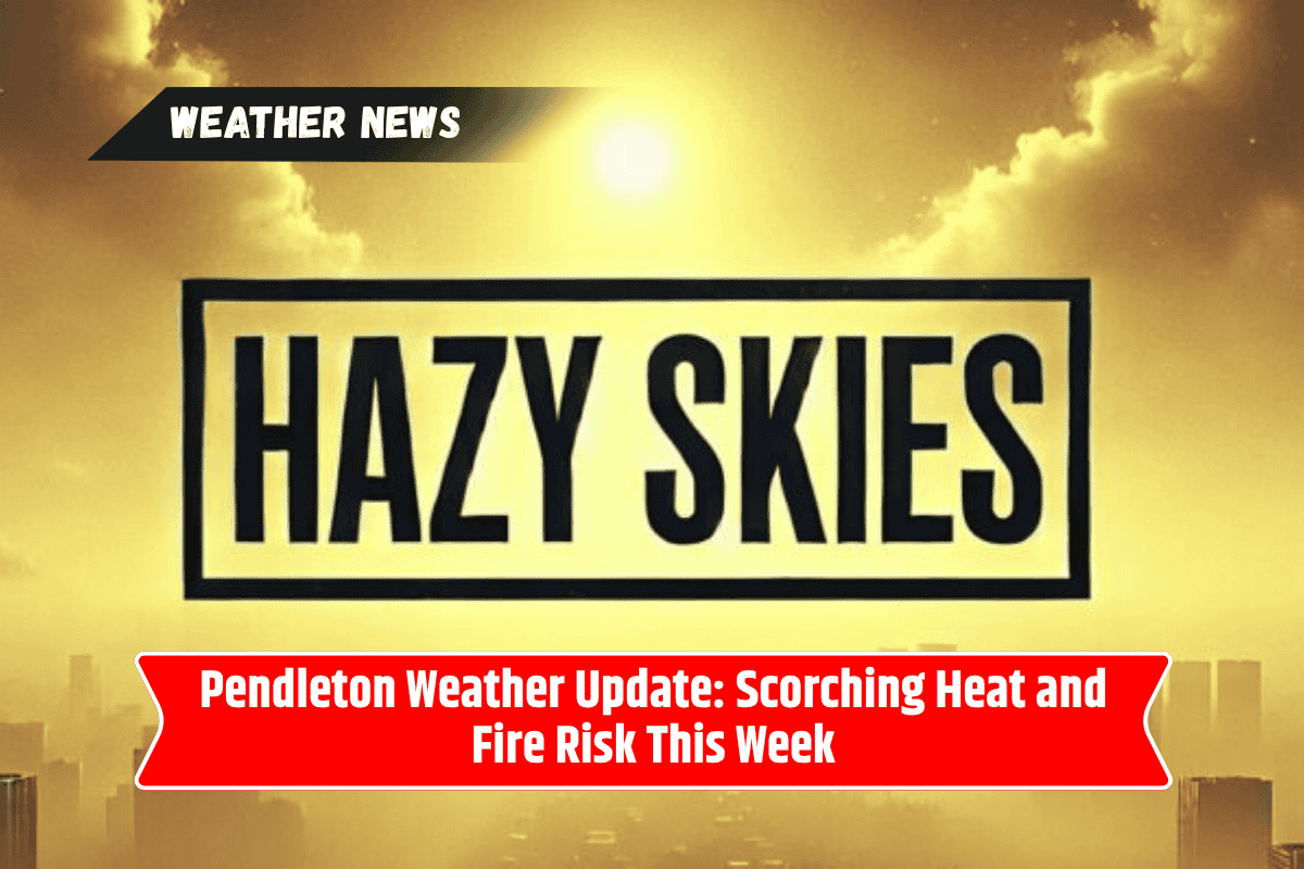 Pendleton Weather Update: Scorching Heat and Fire Risk This Week