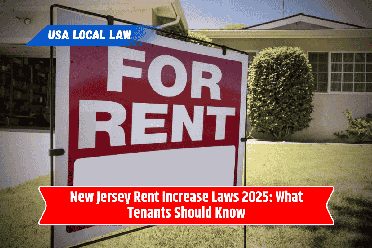 New Jersey Rent Increase Laws 2025: What Tenants Should Know