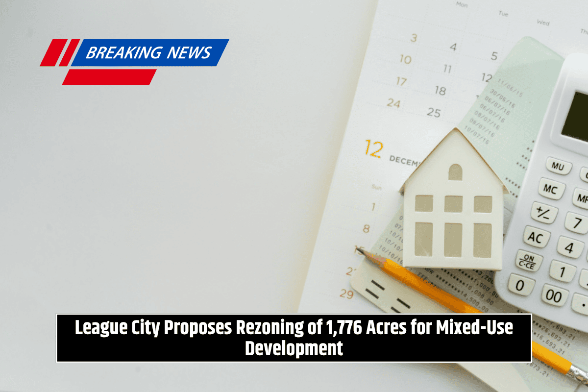 League City Proposes Rezoning of 1,776 Acres for Mixed-Use Development