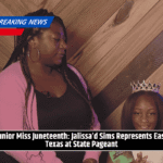Junior Miss Juneteenth: Jalissa’d Sims Represents East Texas at State Pageant