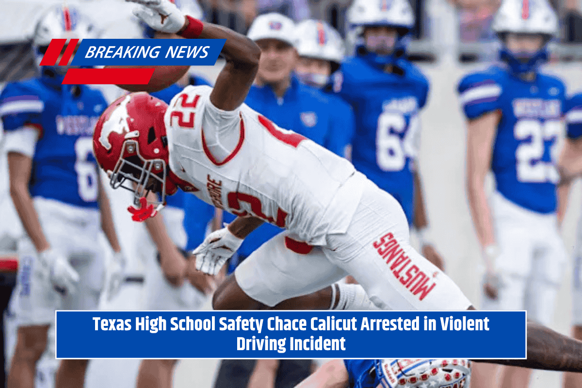 Texas High School Safety Chace Calicut Arrested in Violent Driving Incident