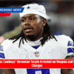 Dallas Cowboys' Kevontae Turpin Arrested on Weapon and Drug Charges