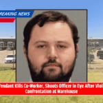 Defendant Kills Co-Worker, Shoots Officer in Eye After Violent Confrontation at Warehouse