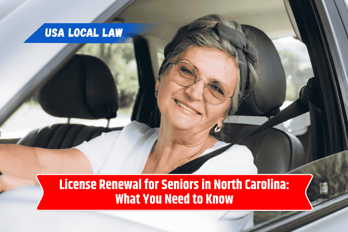 License Renewal for Seniors in North Carolina: What You Need to Know