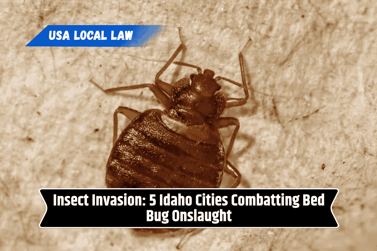 Insect Invasion: 5 Idaho Cities Combatting Bed Bug Onslaught