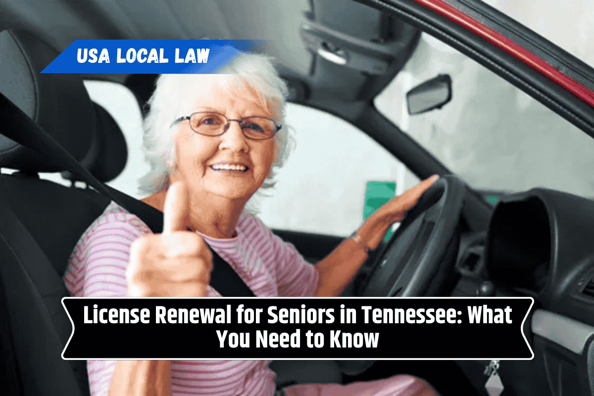 License Renewal for Seniors in Tennessee: What You Need to Know