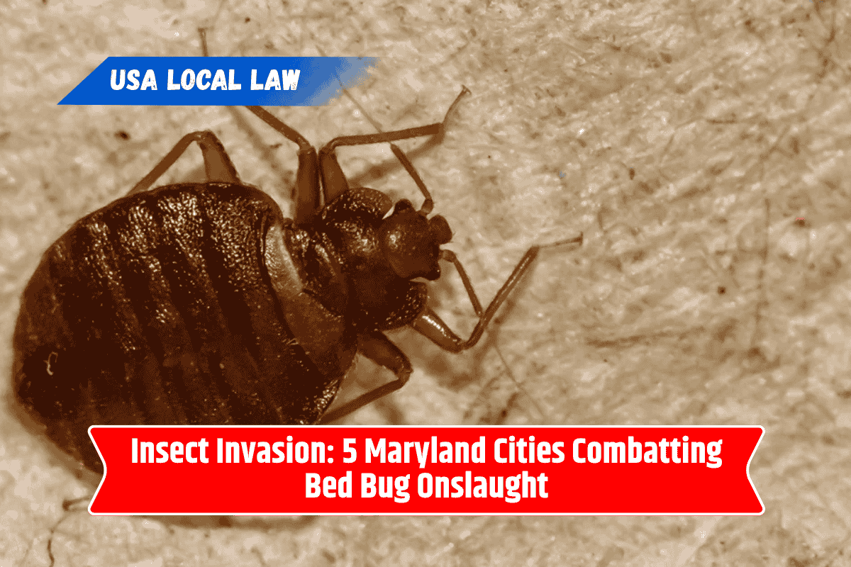 Insect Invasion: 5 Maryland Cities Combatting Bed Bug Onslaught