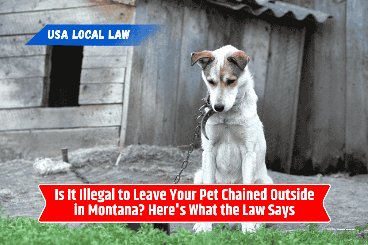 Is It Illegal to Leave Your Pet Chained Outside in Montana? Here's What the Law Says