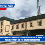 The weather service's Houston-Galveston office will be led by an Alief native, but there are still a number of openings