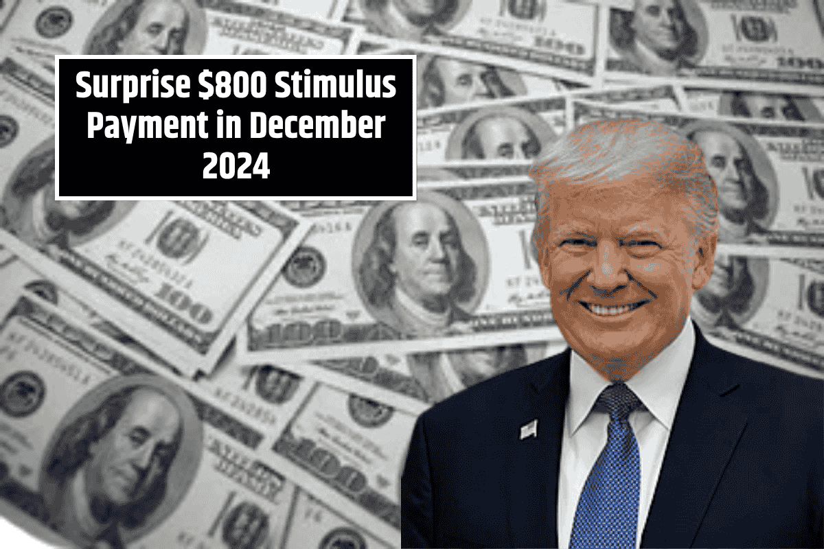 Surprise $800 Stimulus Payment in December 2024: What You Need to Know