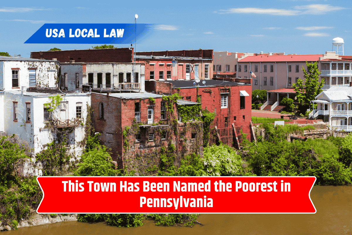 This Town Has Been Named the Poorest in Pennsylvania