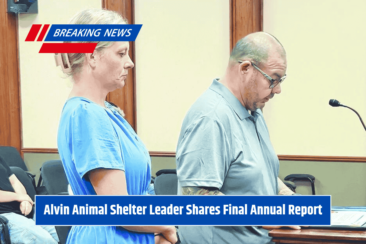 Alvin Animal Shelter Leader Shares Final Annual Report