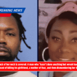 The back of her neck is severed: A man who 'hasn't done anything but wreak havoc' is accused of killing his girlfriend, a mother of four, and then dismembering her body