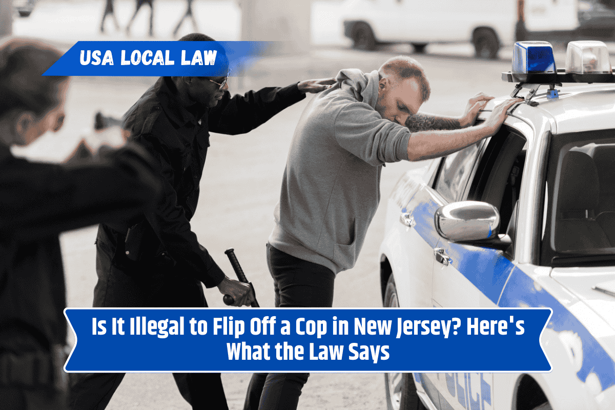 Is It Illegal to Flip Off a Cop in New Jersey? Here's What the Law Says