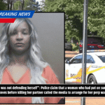 "She was not defending herself": Police claim that a woman who had put on surgical gloves before killing her partner called the media to arrange for her perp walk