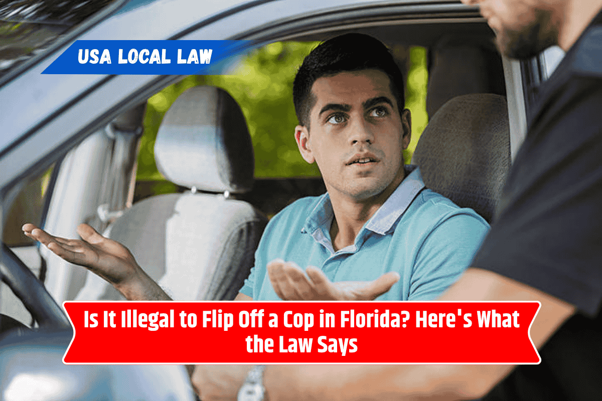 Is It Illegal to Flip Off a Cop in Florida? Here's What the Law Says
