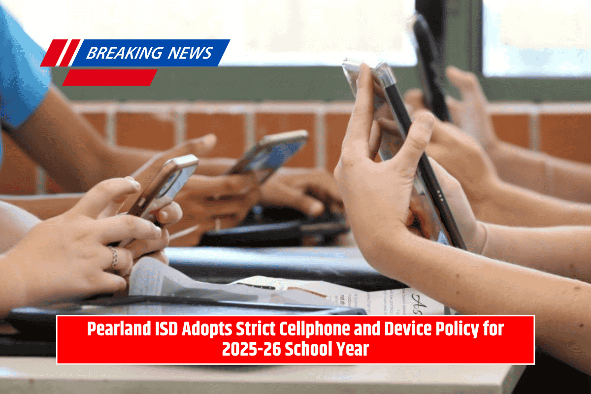 Pearland ISD Adopts Strict Cellphone and Device Policy for 2025-26 School Year