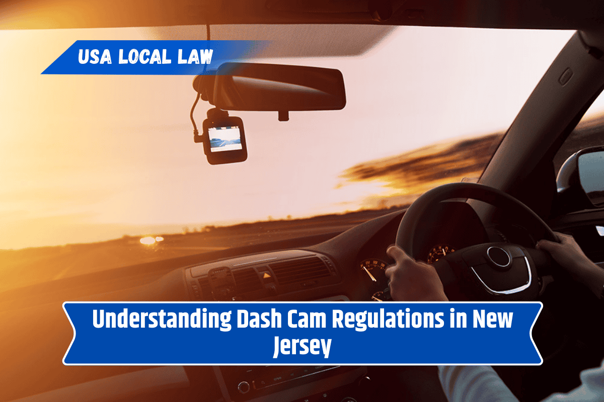Understanding Dash Cam Regulations in New Jersey