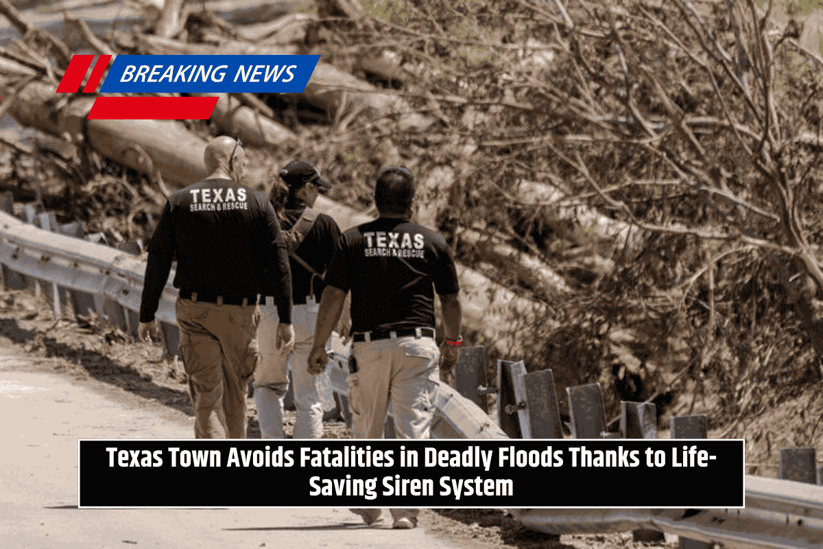 Texas Town Avoids Fatalities in Deadly Floods Thanks to Life-Saving Siren System